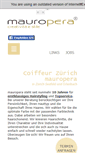 Mobile Screenshot of mauropera.ch